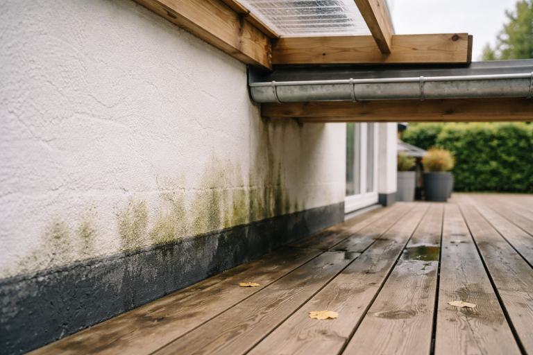 Fugtproblemer ved terrasseoverdækning: Sådan stopper du dem i tide