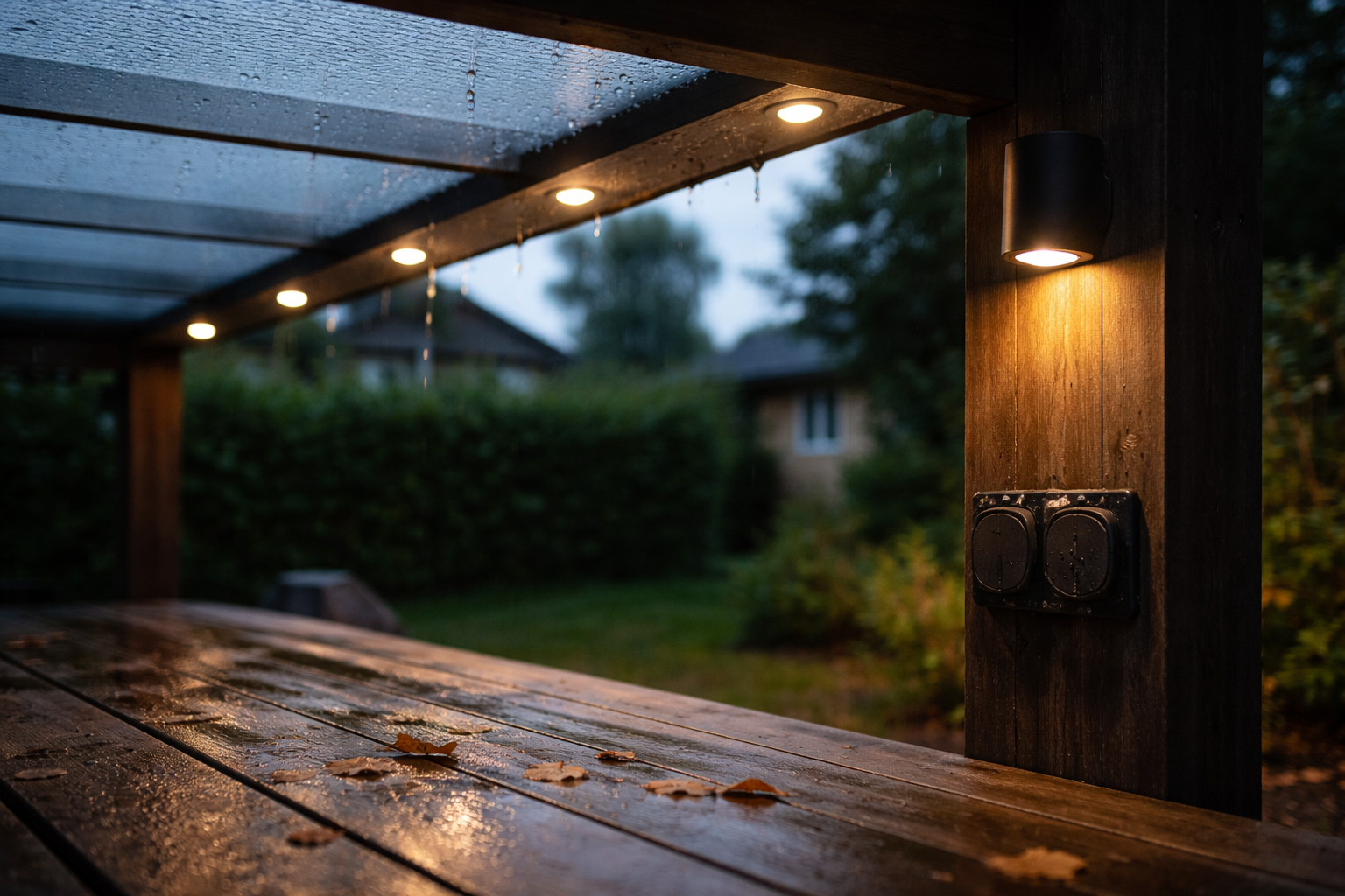 IP-klasser under terrasseoverdækning: sådan vælger du rigtigt i praksis