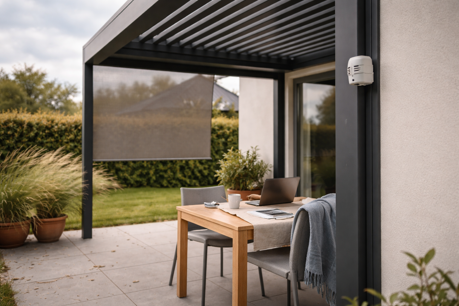 Pergola på autopilot? Så meget giver en vind-sensor faktisk mening