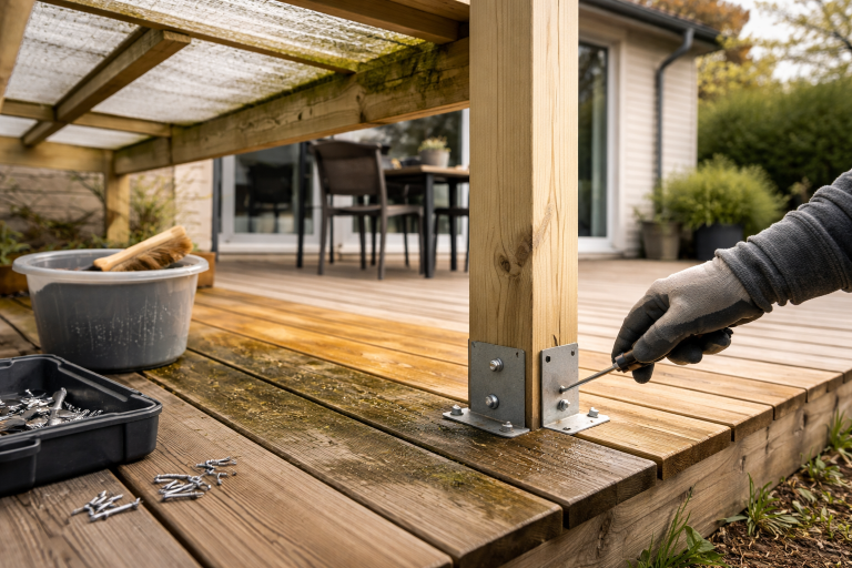 Sådan holder du din pergola i topform: årsplan uden stress
