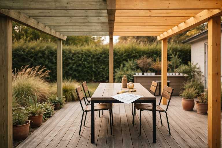 Træ til pergola: Skal du vælge trykimprægneret eller lærk (og hvad sker der efter 5 år)?