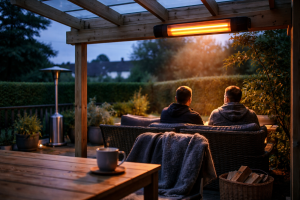 Terrassevarmer: el, gas eller infrarød - sådan vælger du rigtigt